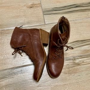 Sofft Zip Back Annalise Brown Boot